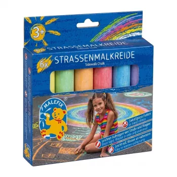 PUSTEFIX MALEFIX Street Chalk Συσκευασία 6 τεμ. Jumbo