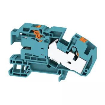 Weidmüller AITB 16 BB NDT BL Ασφαλειοθήκη, σύνδεση με βίδα, 400 V, 6,3 A, μπλε, μήκος απογύμνωσης 10 mm