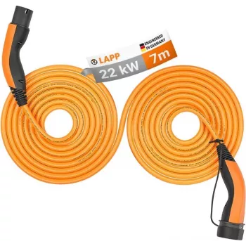 Lapp Mobility Type 2 Καλώδιο φόρτισης Helix 22 kW 7 m πορτοκαλί
