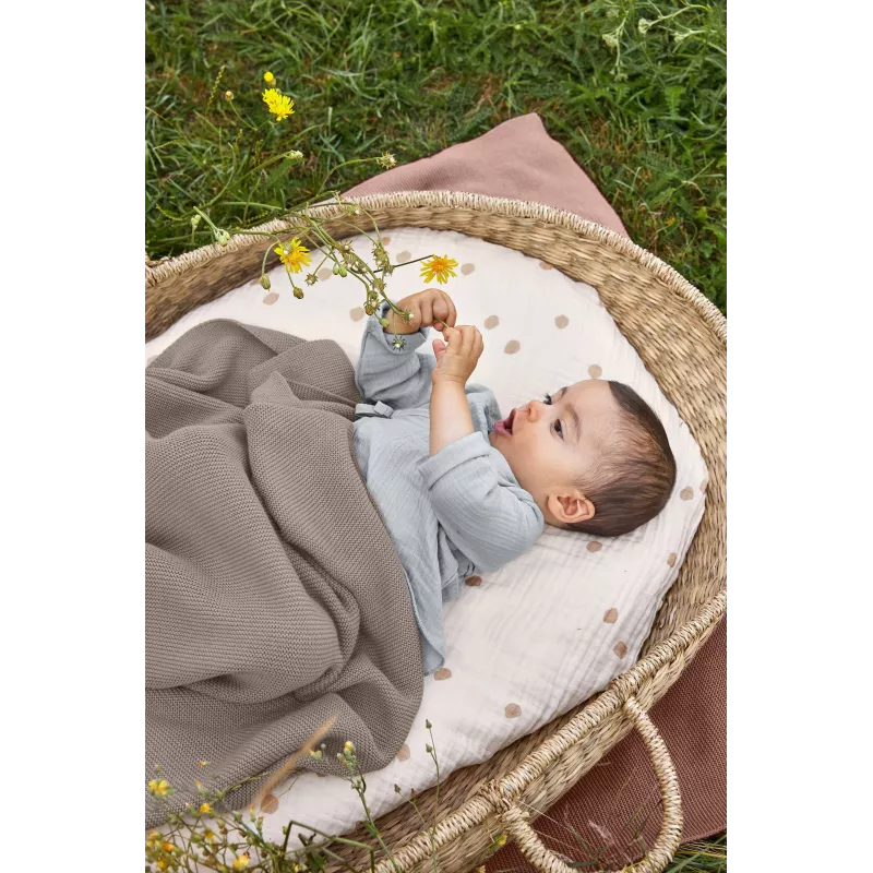 Lassig Little Mateys Royal Blue Κουβέρτες μουσελίνας 3 τεμ. 85x85cm