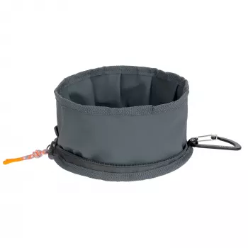 PALOPA Tura πτυσσόμενο μπολ ταξιδιού για σκύλους Anthracite 1000 ml