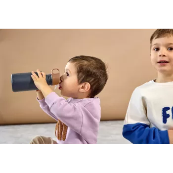 Lassig Little Gang Smile 500 ml παγούρι Navy