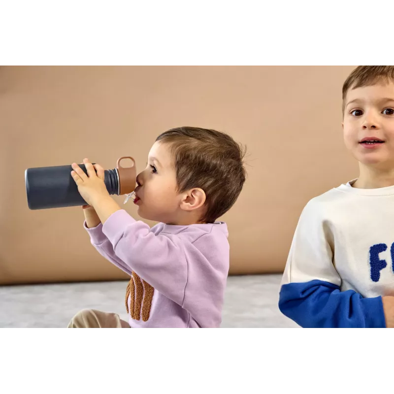 Lassig Little Gang Smile 500 ml παγούρι Navy