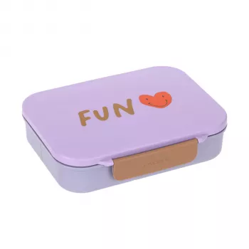 Lassig Bento 12100157012 Little Gang Heart Lila Τάπερ Bento