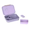 Lassig Bento 12100157012 Little Gang Heart Lila Τάπερ Bento