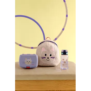 Lassig Tiny Team Tritan παγούρι 420ml Kätzchen
