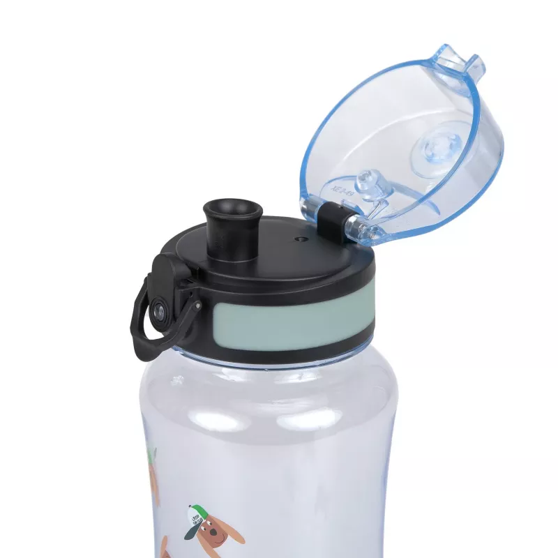 LASSIG Tritan παγούρι 420 ml Tiny Team Dog μεντα/μπλε