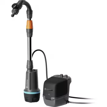 Gardena Αντλία βαρελιού βροχής μπαταρίας 2600 Comfort 18V P4A Ready-To-Use Set (14604-20)
