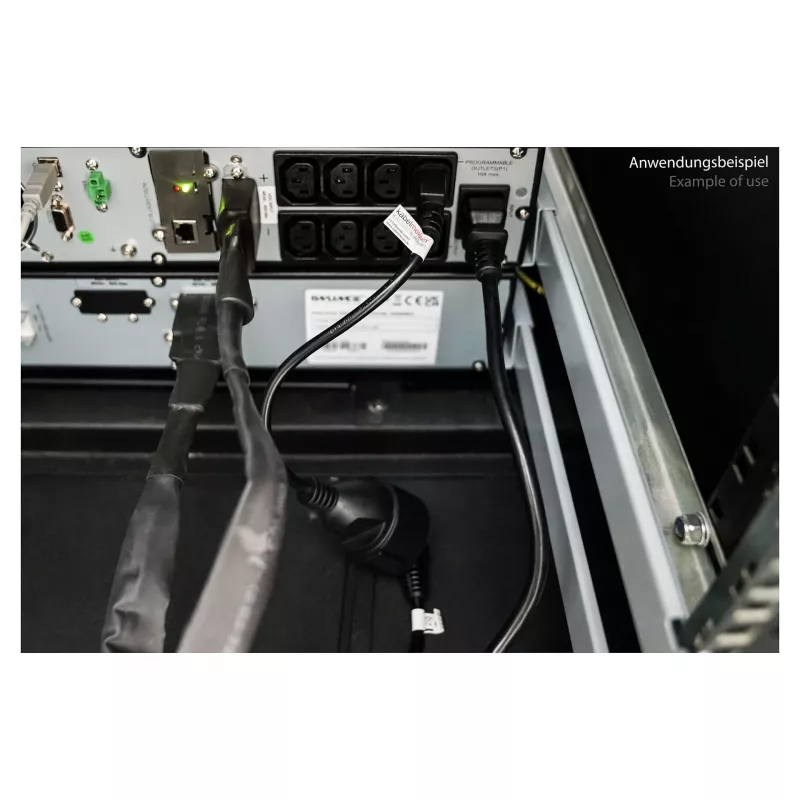 Kabelmeister Καλώδιο τροφοδοσίας C14 σε πρίζα Schuko Μαύρο 0,5m