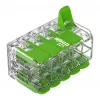 WAGO 221-430 COMPACT συνδετήρας 2-αγωγών, 0,2-4 mm², 15 τεμ., Green Range