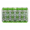 WAGO 221-430 COMPACT συνδετήρας 2-αγωγών, 0,2-4 mm², 15 τεμ., Green Range