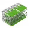 WAGO 221-430 COMPACT συνδετήρας 2-αγωγών, 0,2-4 mm², 15 τεμ., Green Range
