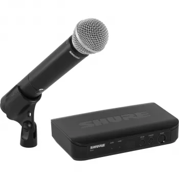 Shure BLX24E/SM58-M17 ασύρματο σύστημα φωνής με μικρόφωνο χειρός SM58, ζώνη M17 (662-686 MHz)