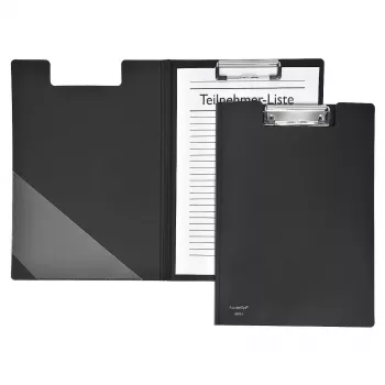 FolderSys Clipboard Portfolio A4 μαύρο PVC
