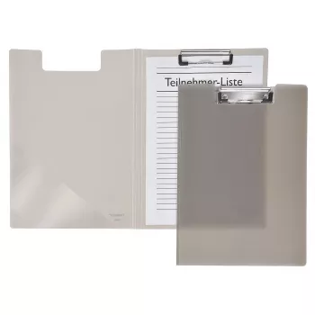 Foldersys Διαφανής θήκη με κλιπ A4 PVC