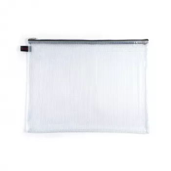 FolderSys Θήκη με φερμουάρ B4 διαφανής PVC 0,2 mm