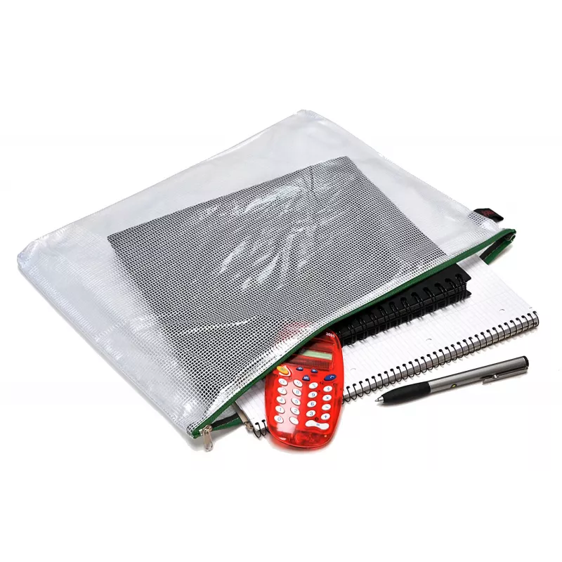 FolderSys Θήκη με φερμουάρ B4 διαφανής PVC 0,2 mm