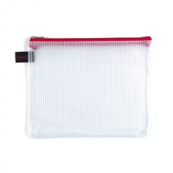 Foldersys Θήκη με φερμουάρ B6 διαφανής PVC θήκη εγγράφων
