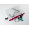 Foldersys Θήκη με φερμουάρ B6 διαφανής PVC θήκη εγγράφων