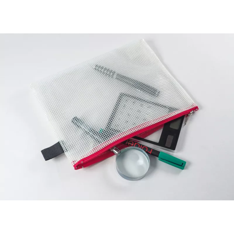 Foldersys Θήκη με φερμουάρ B6 διαφανής PVC θήκη εγγράφων