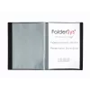 FolderSys Βιβλίο παρουσίασης A4 μαύρο 20 θήκες