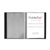 Foldersys Βιβλίο παρουσίασης A4 μαύρο 40 θήκες