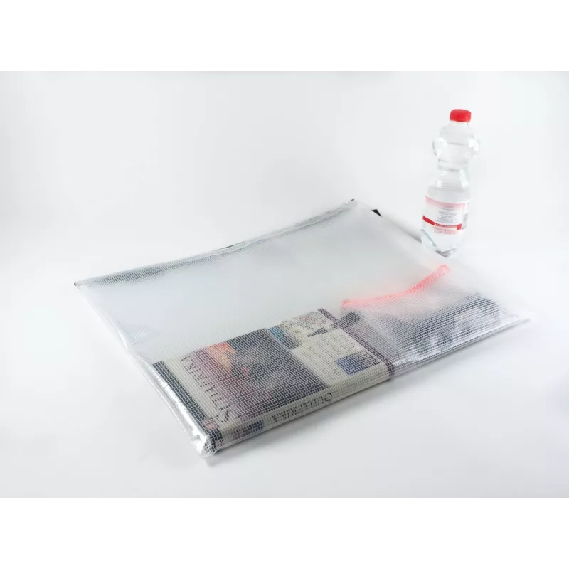 FolderSys Θήκη Εγγράφων με Φερμουάρ A3 διάφανη PVC