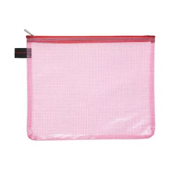 FolderSys 10 Θήκες Εγγράφων με Φερμουάρ A5 - διάφανο PVC