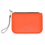 FolderSys PHAT BAG Θήκη με Φερμουάρ Σιλικόνης A6, κόκκινη (40486-80)
