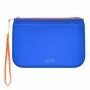 FolderSys PHAT BAG Θήκη με Φερμουάρ Σιλικόνης A6, μπλε (40486-40)