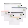 FolderSys Σετ Θηκών με Φερμουάρ 1x A6, B6, A5, B5, A4, B4