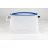 Foldersys θήκη εγγράφων με φερμουάρ A4 διαφανές/μπλε 0,28 mm 1 τεμ.