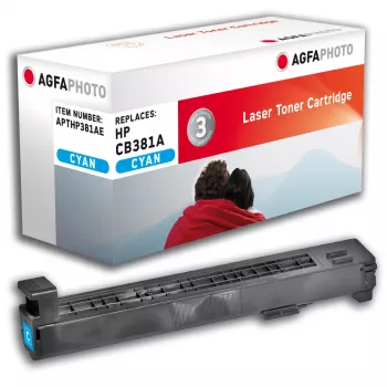 AGFAPHOTO κυανό συμβατό δοχείο τόνερ (HP 824A / CB381A) για HP Color LaserJet CM6030, CM6040, CP6015