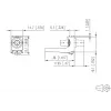 METZ CONNECT ST Simplex Προσαρμογέας Οπτικής Ίνας Multimode/Singlemode Λευκό