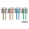 METZ CONNECT BTR E-DAT C6 6x8 AP Distributor Patch Panel - CAT 6 - STP - Γκρι - 1U - 19 ίντσες