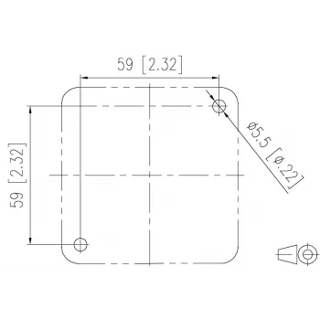 METZ CONNECT E-DAT Modular Θήκη με 12 Θύρες, Ανοιχτό Γκρι (RAL 7035), IP20, κενή