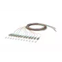 METZ CONNECT 150M1AO0020E Καλώδιο Patch Οπτικής Ίνας OM3 ST/PC 2 m Multi