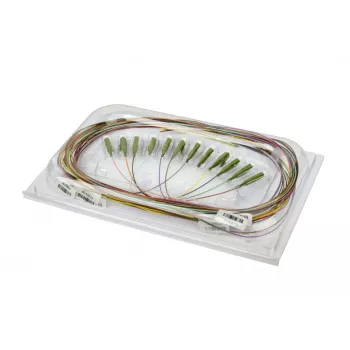 METZ CONNECT 150M1AO0020E Καλώδιο Patch Οπτικής Ίνας OM3 ST/PC 2 m Multi