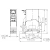 METZ CONNECT RJ45 Keystone Module Cat.6A STP Γκρι (RAL 7035) 1401906113KE