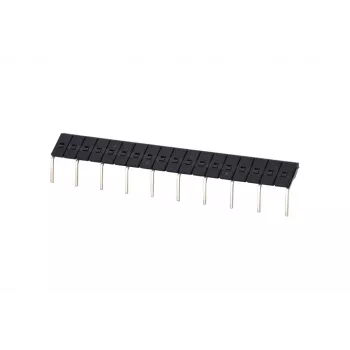 METZ CONNECT 850349-02 Μπλοκ Ακροδεκτών Αποσύνδεσης - 1-πολικό, Σύνδεση με Βίδα, DIN-Schiene, Μαύρο, IP20