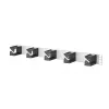 METZ CONNECT BTR Cable Manager 1RU - Πάνελ διαχείρισης καλωδίων - ανοδιωμένο αλουμίνιο - 1U - 19 ίντσες