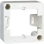 METZ CONNECT OpDAT Design Πλαίσιο 1 Module χωρίς Βίδες Καθαρό Λευκό RAL 9010 85x43mm