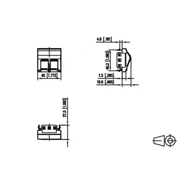 METZ CONNECT RJ45 Keystone Module Cat.6A θωρακισμένο Λευκό 45x45mm χωρίς εργαλεία