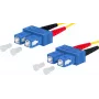 METZ OpDAT Patchkabel OS2 SC-D/SC-D Duplex Singlemode 3m κίτρινο LSZH