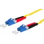 METZ CONNECT OpDAT Patchkabel LC Duplex σε LC Duplex OS2 4,0 m - Καλώδιο οπτικής ίνας
