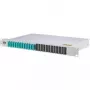 METZ CONNECT 150255BA12-E Patch panel οπτικών ινών 1U 24-Port LC-Duplex OM4 - γκρι (RAL 7035)