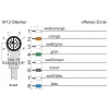 METZ CONNECT 142M2X90100 - 10 m - Cat6a - M12 Καλώδιο patch Industrial Ethernet