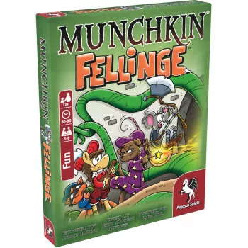 Pegasus Spiele Munchkin Fellinge (Demented Dungeons) επέκταση επιτραπέζιου παιχνιδιού καρτών