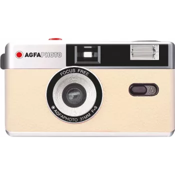 AGFAPHOTO Agfa Photo Επαναχρησιμοποιήσιμη Φωτογραφική Μηχανή 35mm Μπεζ