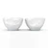 FIFTYEIGHT PRODUCTS Σετ Μικρών Μπολ 100ml Grinning & Kissing White